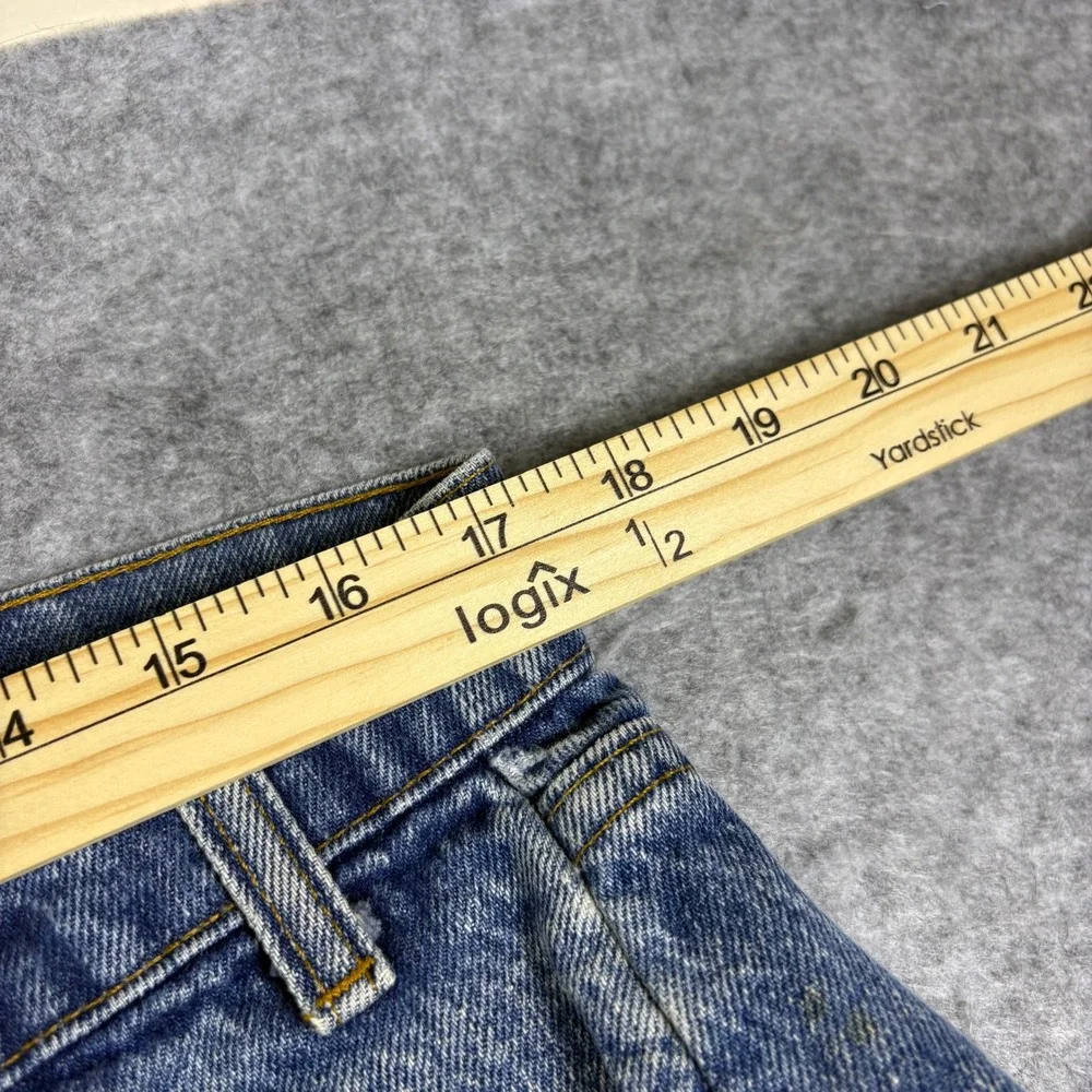 Vintage 90s Levis 505 Orange Tab Jeans Mens 34x31 Blue Straight Leg Made in USA